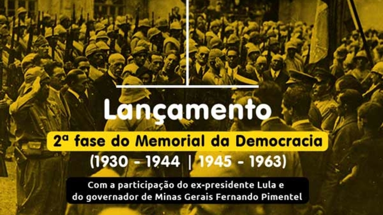 Em BH Instituto Lula lança mais 35 anos de história no Memorial da