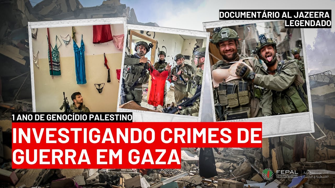 Investigando crimes de guerra em Gaza