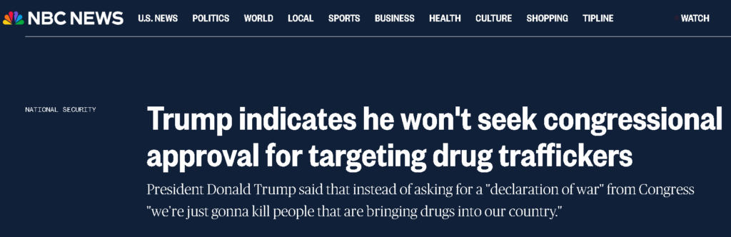 Cuando la guerra se escribe en Miami: el ataque que no existió 2