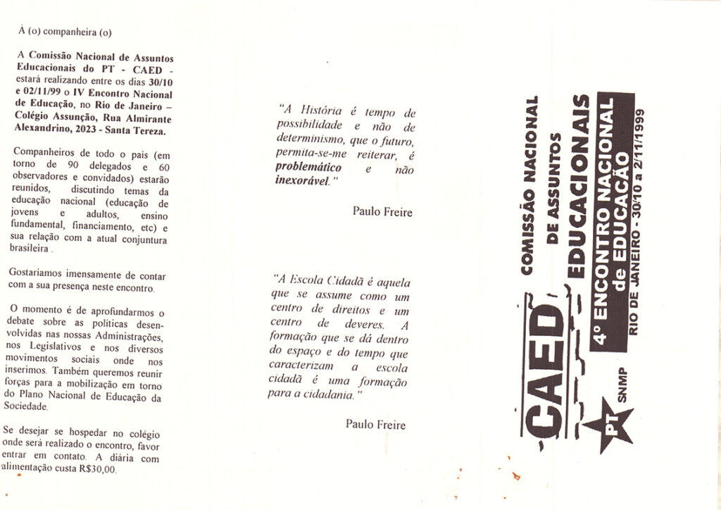4º Encontro Nacional de Educação