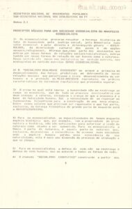 Princípios básicos para uma Sociedade Ecosocialista ou Manifesto Ecossocialista