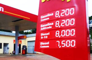 Preço de combustíveis dispara
