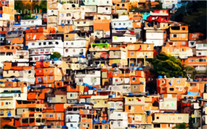 A fome avança e as favelas crescem