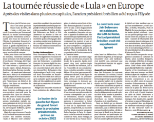 ‘Le Monde’ saúda: “presidente faz sucesso em turnê pela Europa”