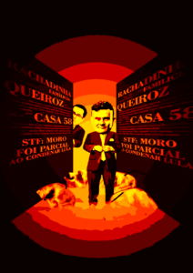 Moro, o mascarado, assume o seu tosco papel na política