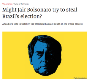 Economist: Ele pode tentar um golpe