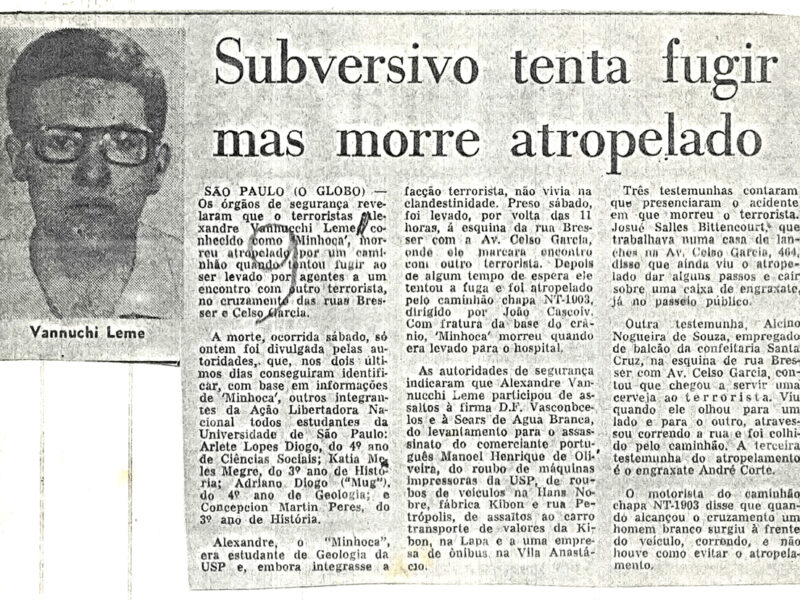 Cinquenta anos do horror