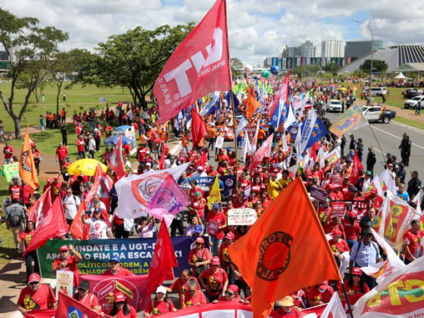 Mobilização nacional sindical marca Brasília e fortalece agenda da classe trabalhadora