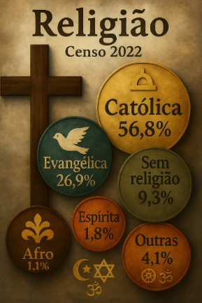 Pra não dizer que não falei dos números: os evangélicos e o Censo de 2022, por Alexandre Brasil Pra não dizer que não falei dos números: os evangélicos e o Censo de 2022, por Alexandre Brasil
