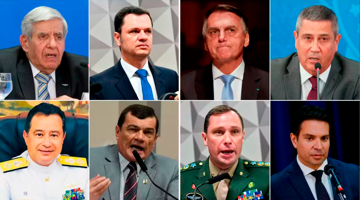 PGR pede condenação de Bolsonaro e aliados por tentativa de golpe de Estado