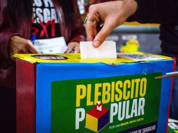 “É um tema que está na boca do povo”, diz militante sobre campanha do Plebiscito Popular