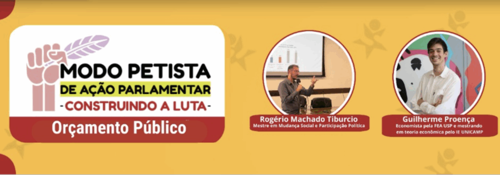 Escola do PT abre inscrições para curso sobre orçamento público voltado a mandatos populares Escola do PT abre inscrições para curso sobre orçamento público voltado a mandatos populares