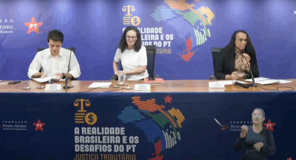 Justiça tributária foi tema da nova rodada de Realidade Brasileira e Desafios do PT Justiça tributária foi tema da nova rodada de Realidade Brasileira e Desafios do PT