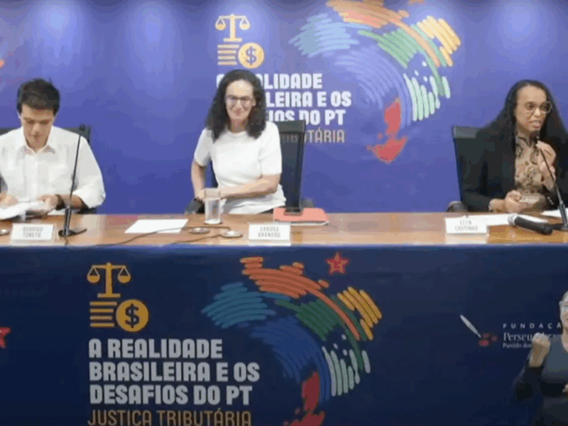 Justiça tributária foi tema da nova rodada de Realidade Brasileira e Desafios do PT