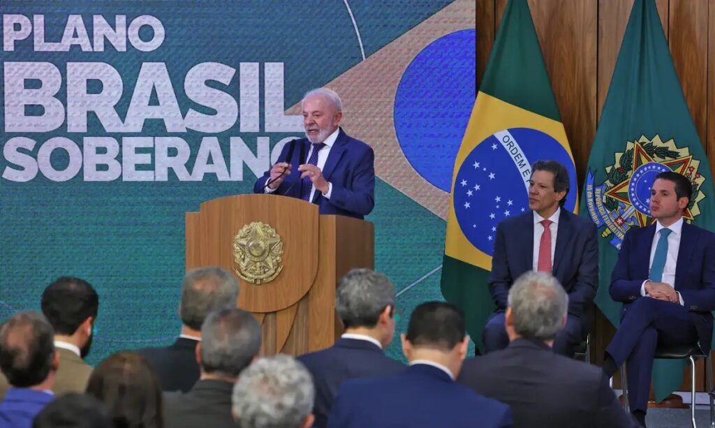 Brasil Soberano: governo anuncia R$ 30 bi em crédito para setores afetados por tarifaço Brasil Soberano: governo anuncia R$ 30 bi em crédito para setores afetados por tarifaço