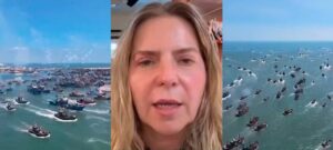  “Os olhos do mundo devem estar em Gaza”, diz Luizianne Lins, deputada brasileira que integra flotilha Global