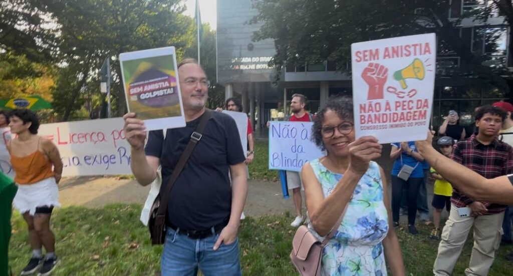 Mobilização internacional: Brasileiros no exterior organizam atos em defesa da democracia