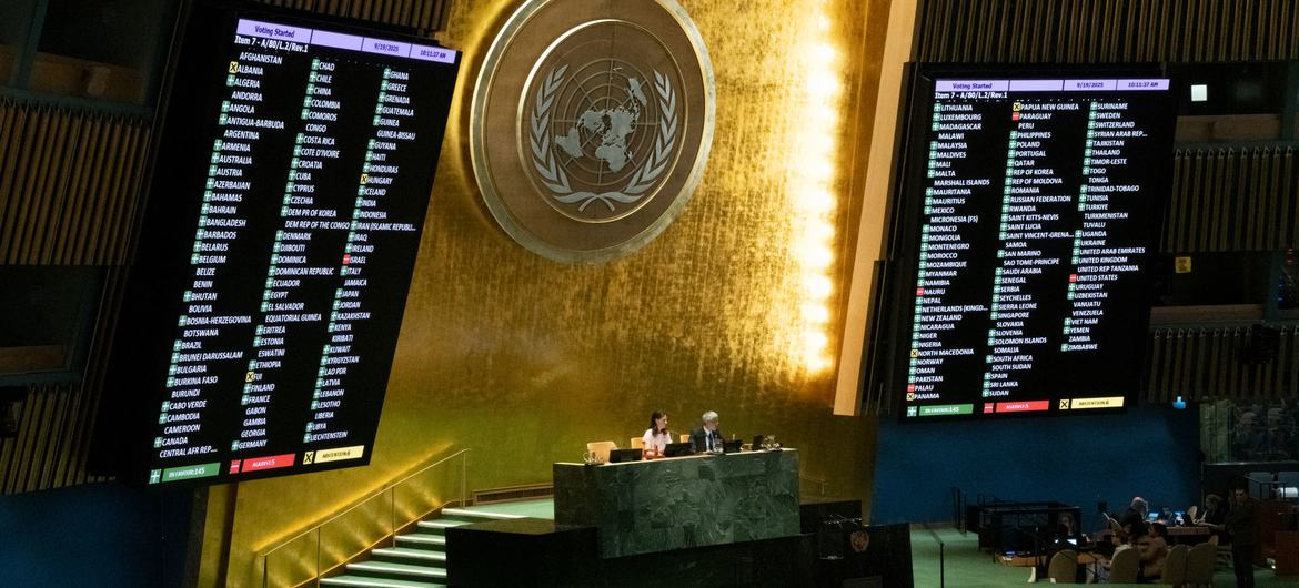 “Conferência Internacional de Alto Nível para a Resolução Pacífica da Questão da Palestina e a Implementação da Solução de Dois Estados”, coordenada por França e Arábia Saudita