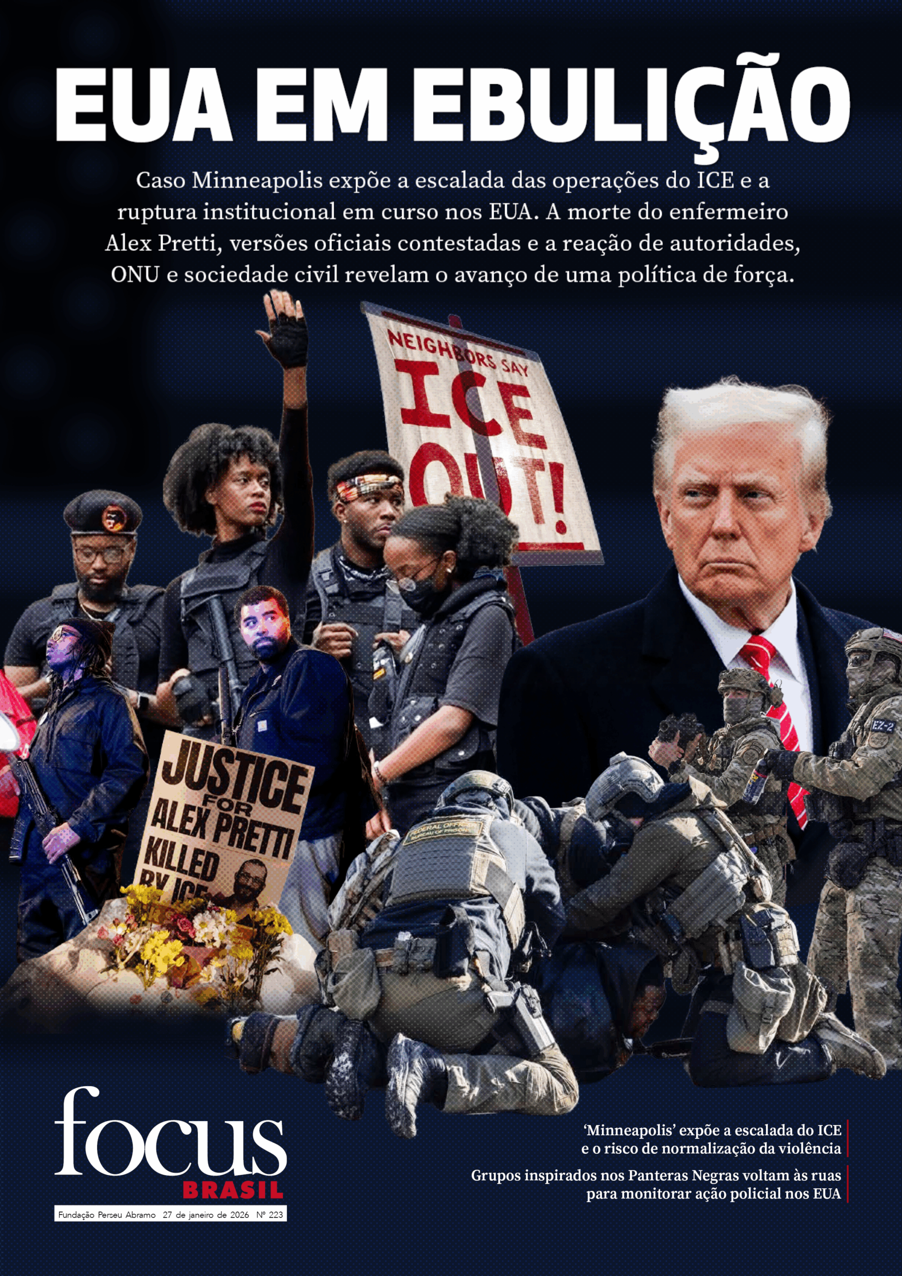 Focus Brasil #223 - Estados Unidos em ebulição após escalada do ICE