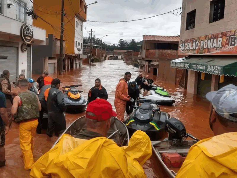 Em estado de calamidade por conta das chuvas, Zona da Mata (MG) tem dezenas de mortos e milhares de desabrigados