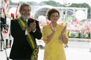 Lula e a Primeira Dama Marisa Letícia na Posse. Brasília-DF, 01/01/2007. Foto: Ricardo Stuckert