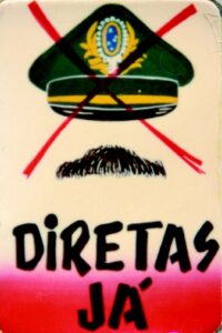 cartaz diretas já