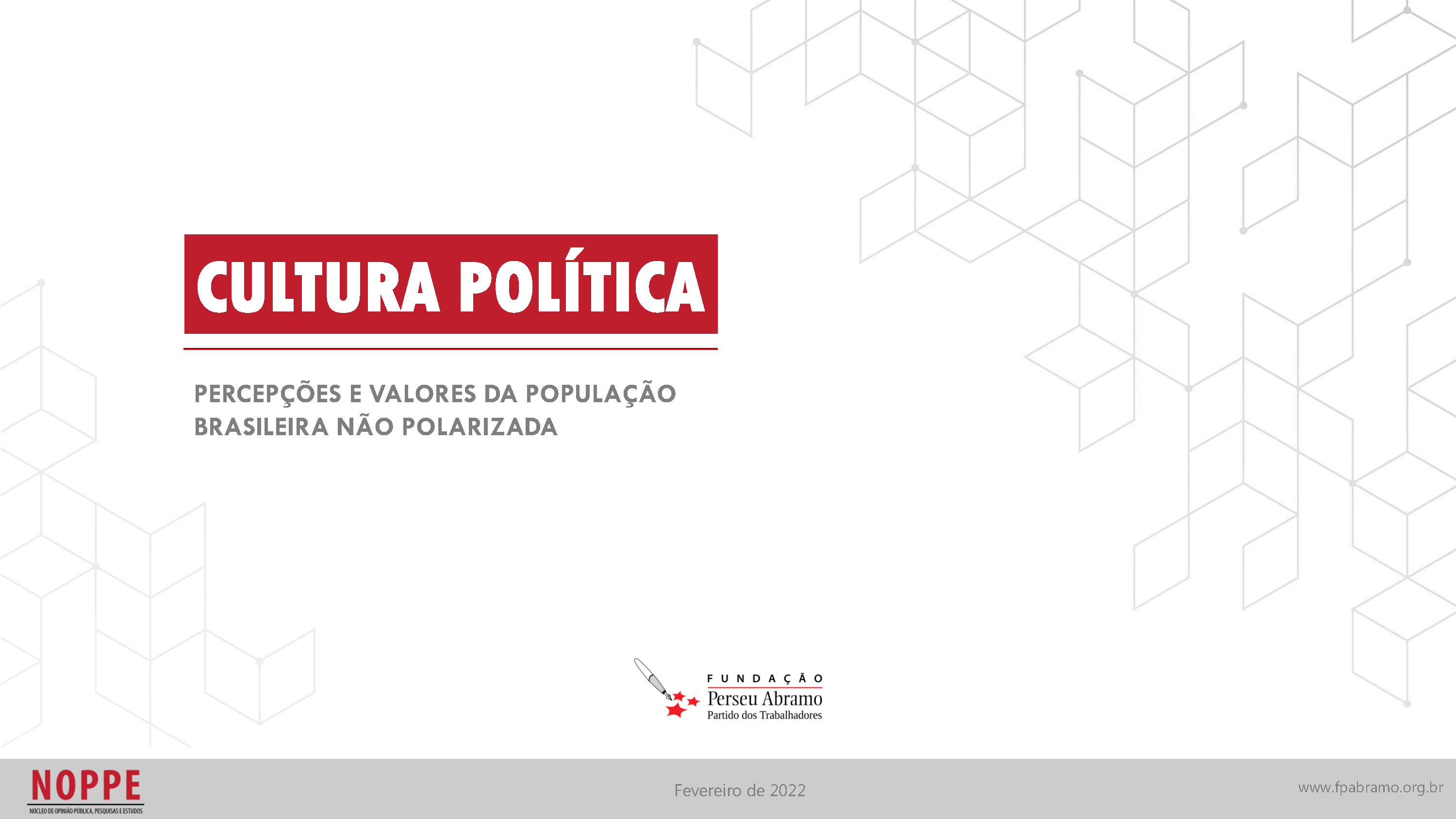 Cultura política: percepções e valores da população brasileira não-polarizada