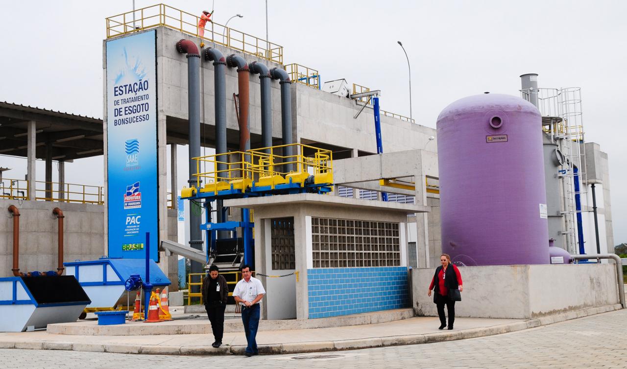 Estação de tratamento de esgoto de Bonsucesso