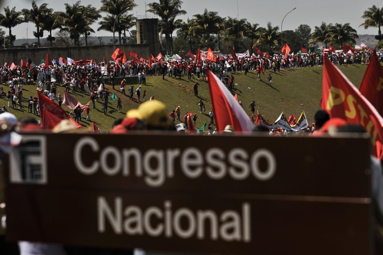 Trabalhadores no Congresso Nacional