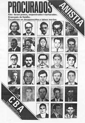 PROCURADOS: Vítimas da Ditadura Militar e Luta por Anistia
