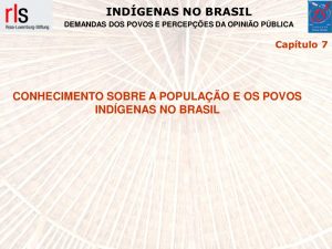 Tamanho da população indígena do Brasil