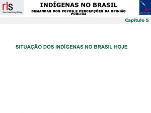 Razões da avaliação da evolução da situação indígena no Brasil