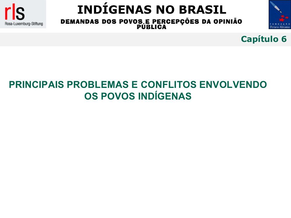 Desvendando os conflitos e seus envolvidos - Outros Envolvidos