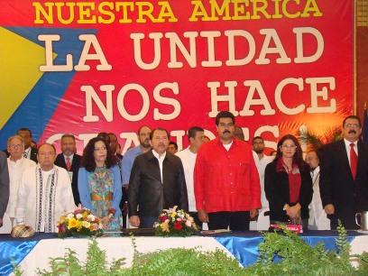 Daniel Ortega discursa na abertura do Foro e fala sobre solidariedade