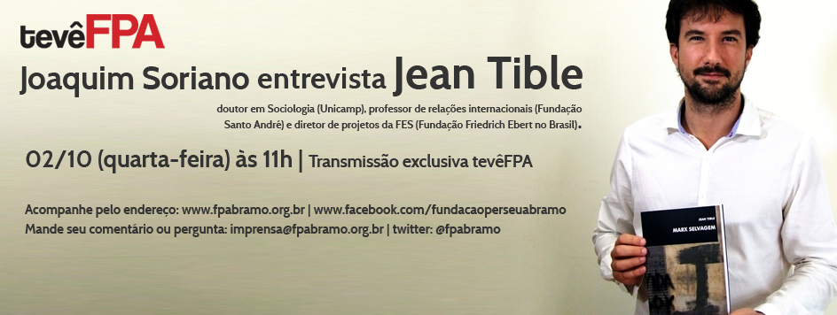 Joaquim Soriano entrevista Jean Tible: Marx Selvagem