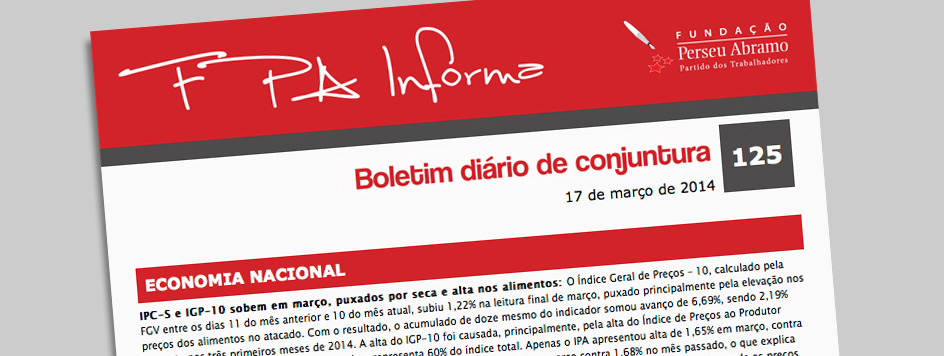 FPA Informa: Boletim Diário de Conjuntura 125