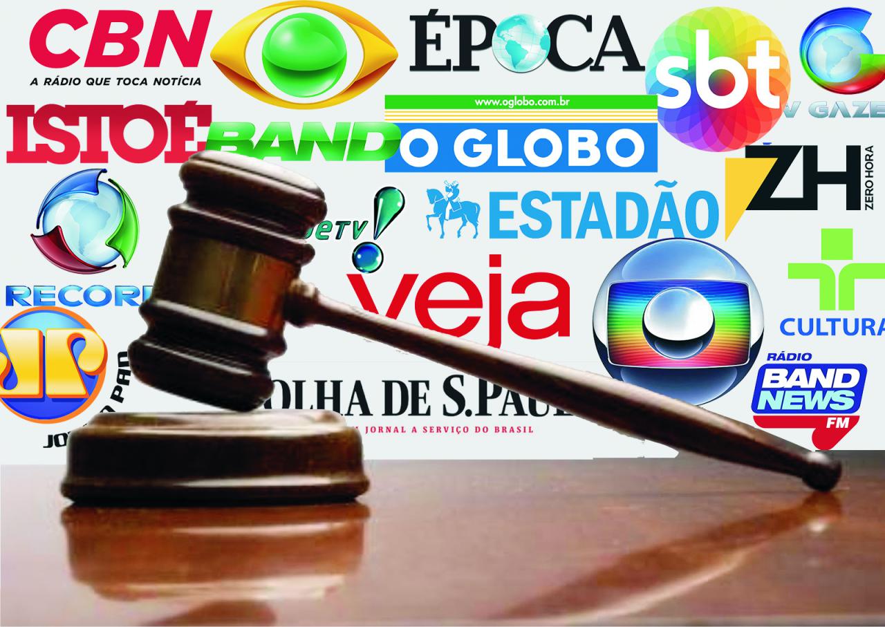 Mídia Brasileira sob o Martelo da Justiça