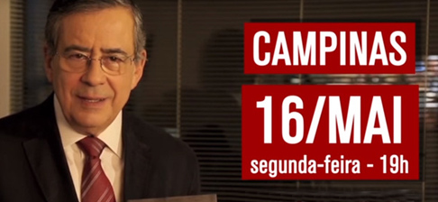 Evento em Campinas: Palestra 16 de Maio