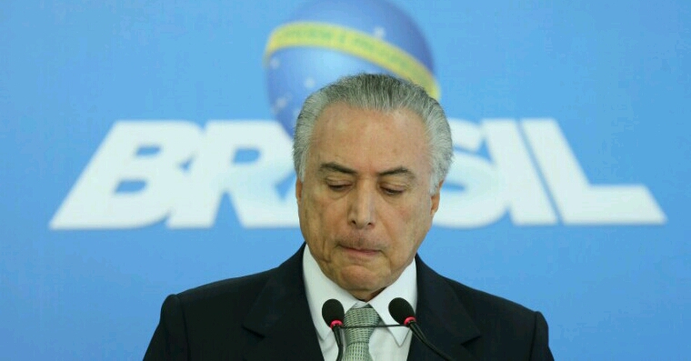 Michel Temer em Pronunciamento Oficial sobre o Brasil