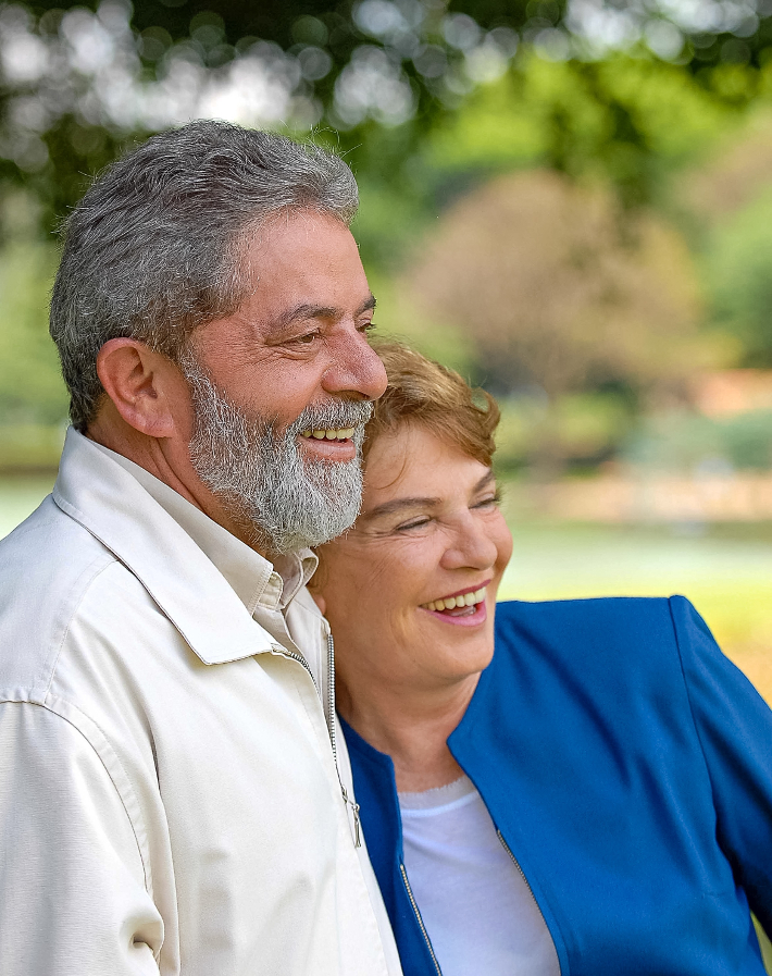Lula e Janja: Felicidade e Companheirismo em Retrato Natural