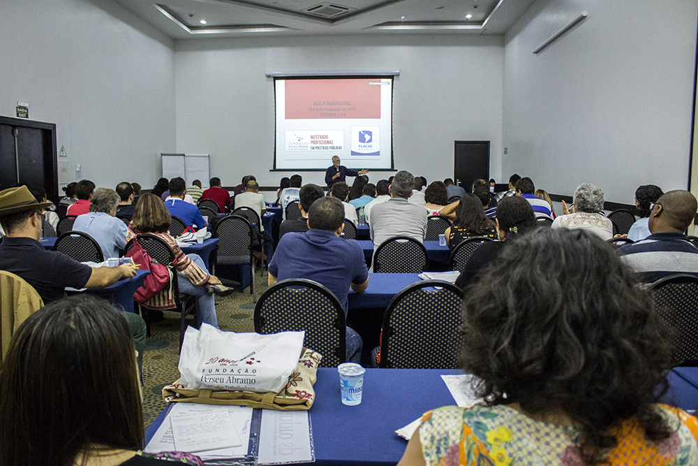 Aula Inaugural Mestrado Políticas Públicas FPA FLACSO Brasil
