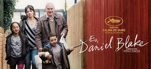 Pôster Oficial: Eu, Daniel Blake, Vencedor Palma de Ouro
