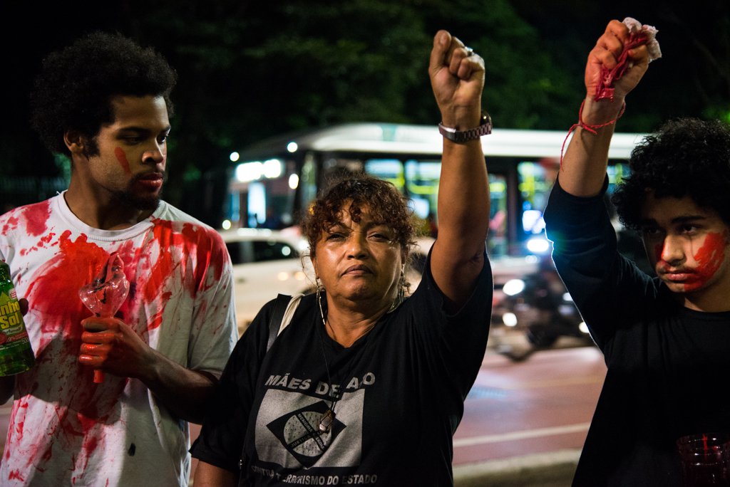 Manifestação: Resistência contra Violência de Estado no Brasil