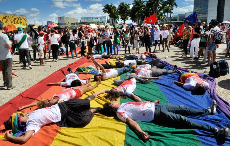 Manifestação LGBTQIA+: Die-in por Direitos e Contra a Violência