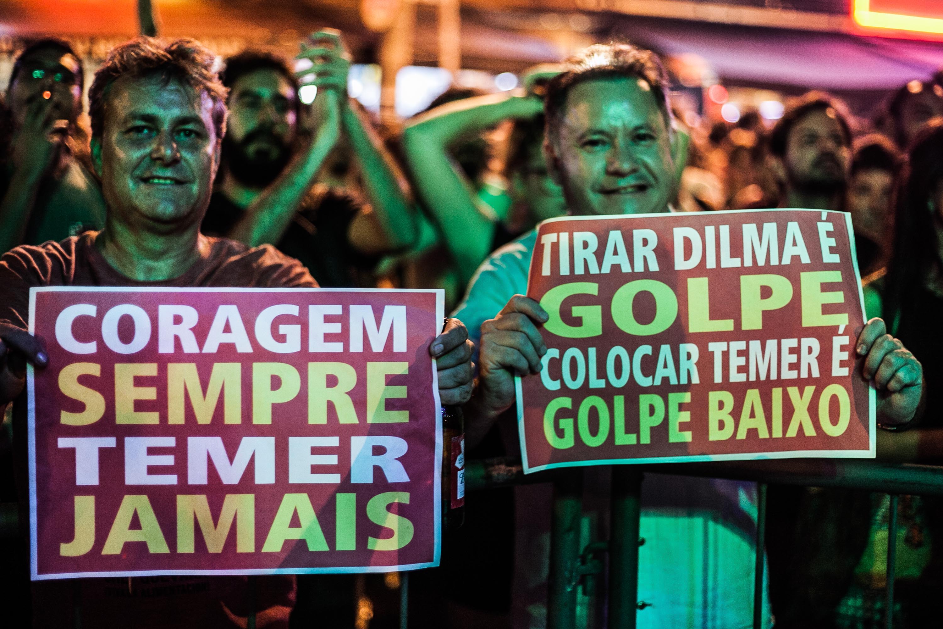 Manifestação "Dilma é Golpe, Temer Jamais"
