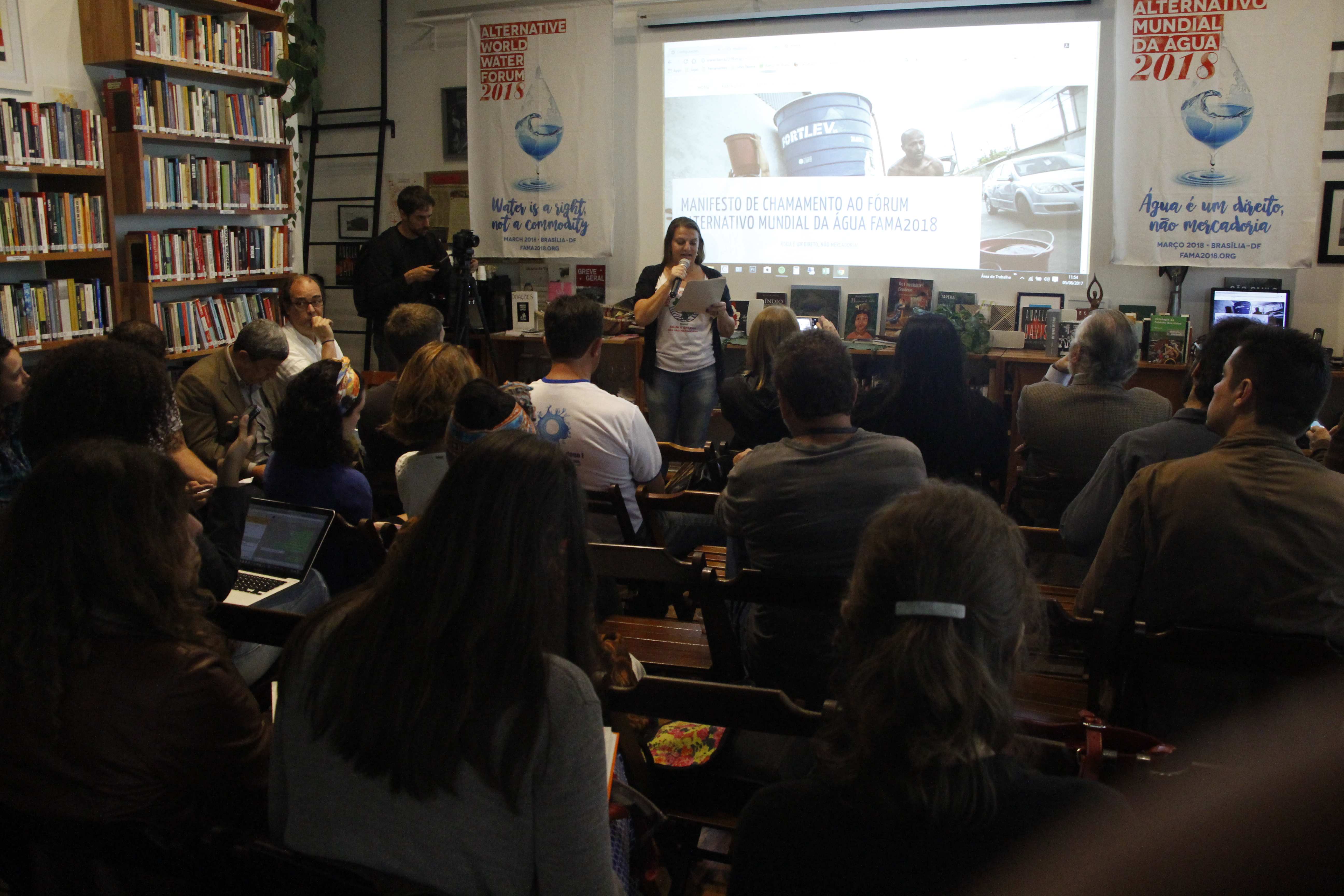 Fórum Mundial da Água FAMA2018: Água é Direito, Não Mercadoria