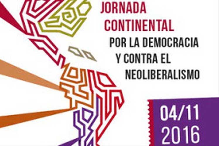 Jornada Continental por Democracia e Contra o Neoliberalismo
