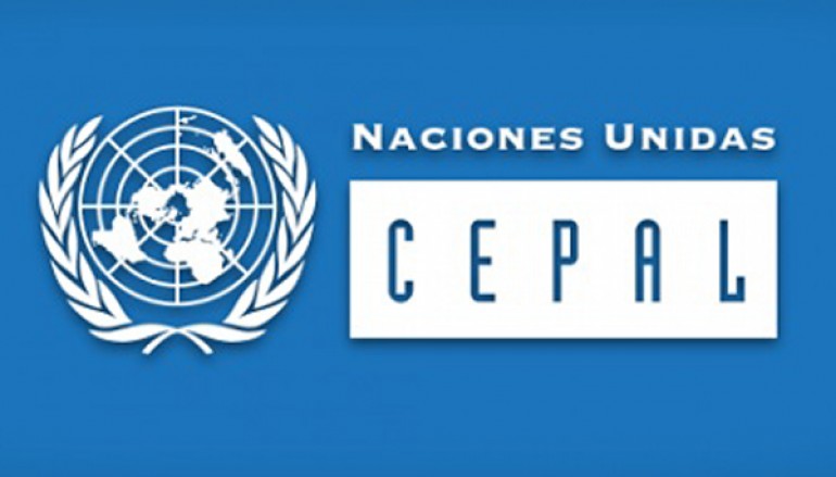 Logo Nações Unidas CEPAL: América Latina e Caribe