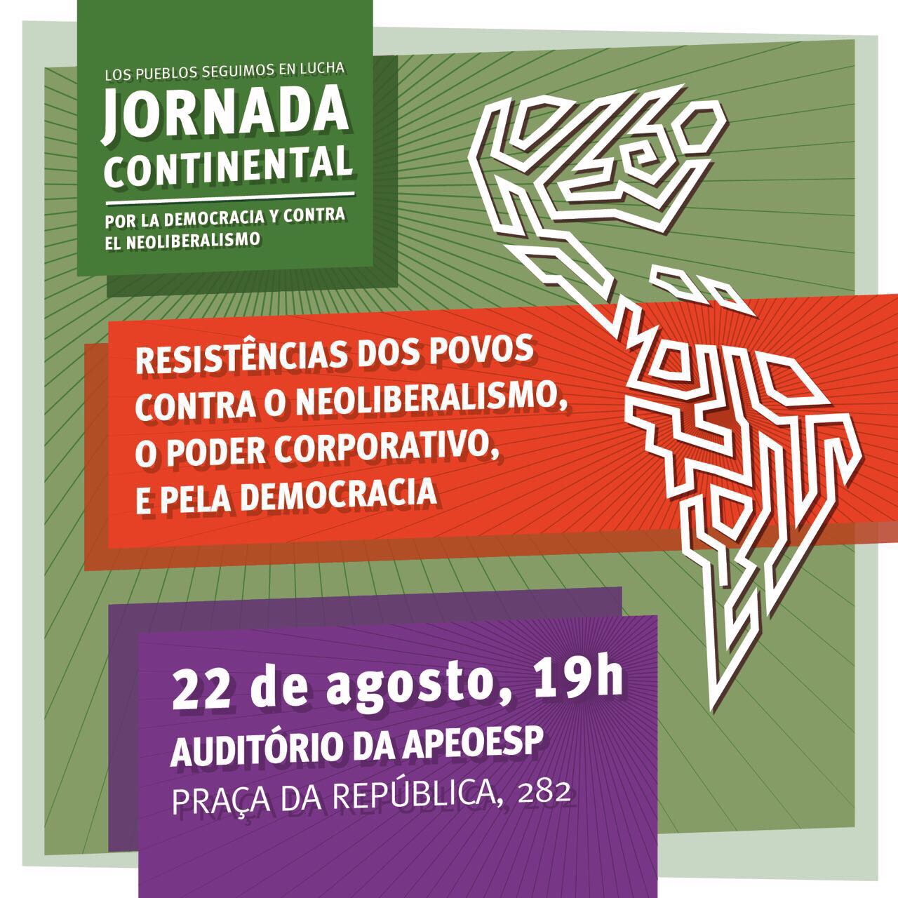 Jornada Continental: Resistência Popular, Democracia e Antineoliberalismo