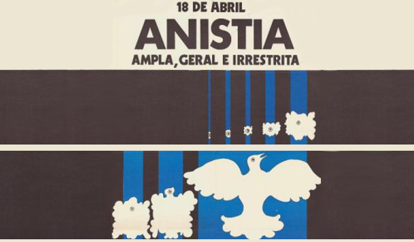 Cartaz Anistia Ampla, Geral e Irrestrita